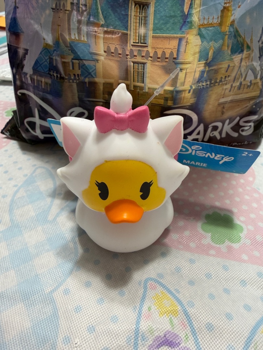 2/$10 bundle Disney Marie Duck Rubber Toy